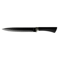 Royal Cuisine Black Fluted Slicer Knife
