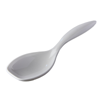 Melamine Trendy Serving Spoon White 24.5cm