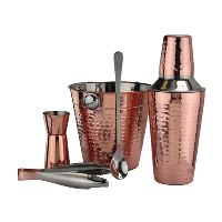Apollo Copper & Steel Cocktail Set