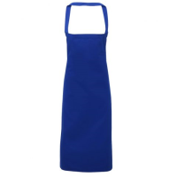 Bib Apron Length 90cm Width 70cm Blue