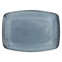 Porcelite Aura Glacier Rectangular Plate 27cm