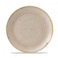 Churchil Stonecast Nutmeg Cream Evolve Coupe Plate 8.67"