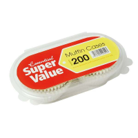 Super Value Muffin Cake Cases (Pack 200)