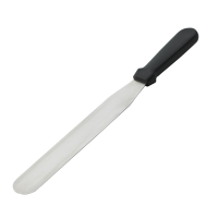 Black Handle Spatula 10"x1.5" Blade