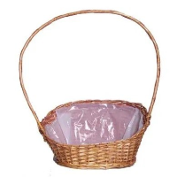 Manhattan Oval Display Basket with Handle 12"