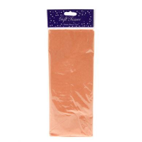 Tissue Paper Sheets Orange  (Pack 5)
