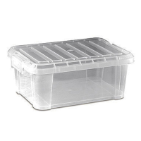 Araven Clear Food Storage Box with Lid 9 Litre 380 x 265 x 155(d)mm