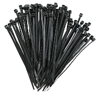 Marksman Nylon Cable Ties Assorted Sizes (Pack 75)