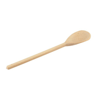 Beech Waxed Wooden Spoon 12"