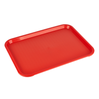 Fast Food Tray Red 12"x16"
