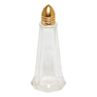 Lighthouse Glass Salt & Pepper Shaker with Gold Top 30ml / 1oz