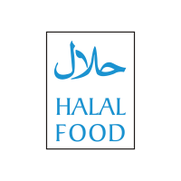 Self Adhesive Halal Food Sign