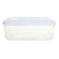 Whitefurze 4 Litre Food Storage Box With White Lid