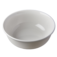 Melamine Round Bowl White 20.5cm