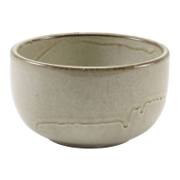Genware Terra Porcelain Grey Round Bowl 12.5cm