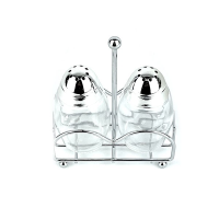 Royal Cuisine Mini Salt and Pepper Set with Stand