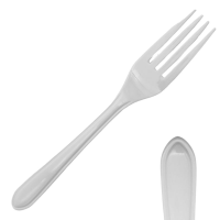 White Plastic Disposable Forks (Pack 100)