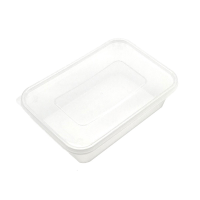 Majestic 500ml Microwaveable Containers & Lids (Pack 250)