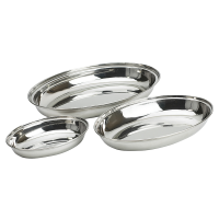 Stainless Steel Oval Vegetable Dish 25.5cm/10"