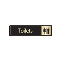 Door Sign Toilets with Symbol