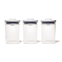 OXO Good Grips Set of 3 Pop Round Mini Canister Set