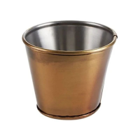 Sides Bucket Antique Brass 11cm