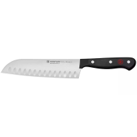 Wusthof Gourmet Santoku Knife with Hollow Edge 17cm