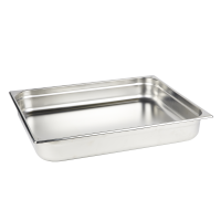 Gastronorm Pan Stainless Steel 2/1 100mm Deep