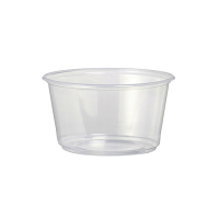 DispoLite Clear Deli Containers 8oz Round (Pack 50) [500]