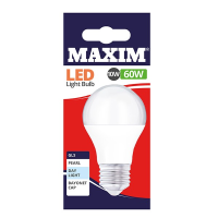 Maxim LED GLS Blub Edison Screw Day Light White 10w (Pack 10)