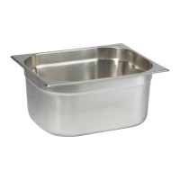 Gastronorm Pan Stainless Steel 1/2 150mm Deep