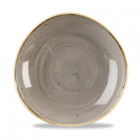 Churchil Stonecast Grey Organic Round Bowl 25.30cm / 9.94?