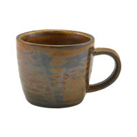 Genware Terra Porcelain Rustic Copper Espresso Cup 9cl/3oz