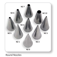 Round Nozzle 2 402-2/418-2 Carded