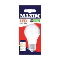 Maxim LED GLS Blub Edison Screw Cool White 10w (Pack 10)