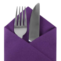 Dinner Napkin 2ply 40cm Purple (Pack 100)