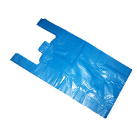 Pacific Blue MDPE Recycled Vest Carriers 280 x 430 x 530mm (Pack 1000)