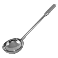 Stainless Steel Fry Ladle Long Handle No 9