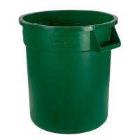 Bronco Green Round Ingredient Bin Food Container 38 Litre