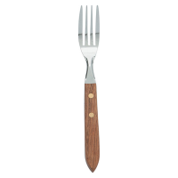Wooden Handle Steak Fork (Pack 12)