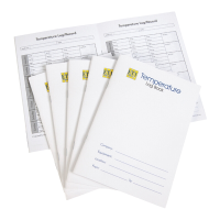 Ambient Chilled Temperature Control Log Book A5