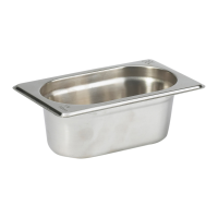 Gastronorm Pan Stainless Steel 1/9 65mm Deep