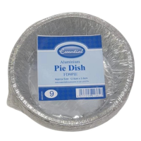 Essential Aluminium Pie Dish 12.5x3.5cm (Pack 9)