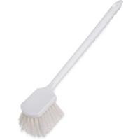 Utility White Scrub Brush 20" (50cm)