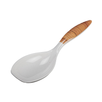 Melamine Teakwood Trendy Serving Spoon 24cm