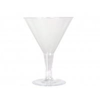 Essential Clear Disposable Martini Glass 8oz / 23cl (Pack 6)