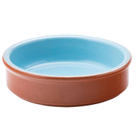 Terracotta Light Blue Tapas Dish 4" (10cm)