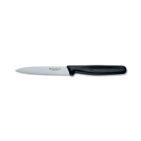 Victorinox Polypropylene Paring Knife with Pointed Tip Serrated Blade in Black 10cm