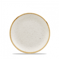 Churchil Stonecast Nutmeg Cream Evolve Coupe Plate 6.5"