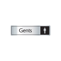 Door Sign Gents with Symbol